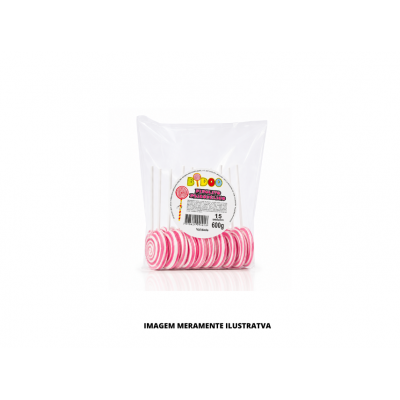PIRULITO - BIDOO - 600g ROSA P15